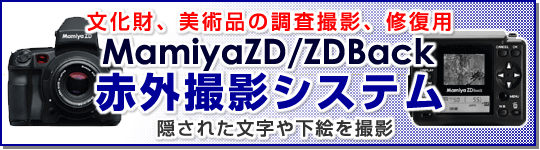 修復作業用 赤外撮影システム