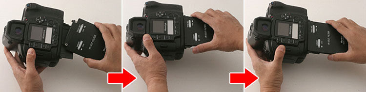 フィルター交換手順